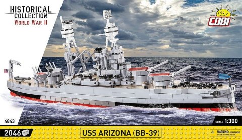 Klocki USS Arizona BB-39 2046 klocków Cobi Klocki