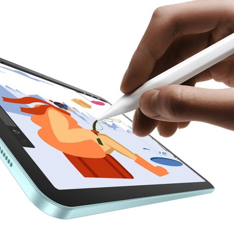 Rysik aktywny stylus Smooth Writing 3 z wykrywaniem kąta pisania USB-C - biały BASEUS