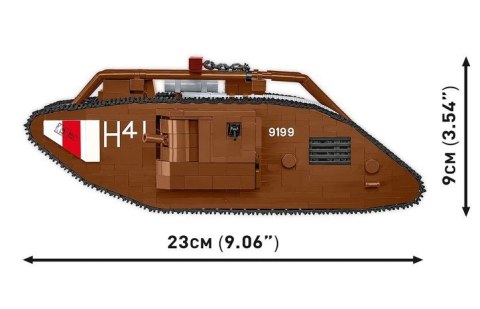 Klocki Mark V Male NO 9199 844 elementów Cobi Klocki