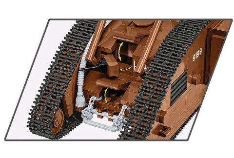 Klocki Mark V Male NO 9199 844 elementów Cobi Klocki