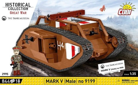 Klocki Mark V Male NO 9199 844 elementów Cobi Klocki