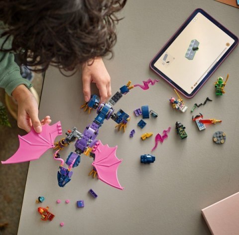 Klocki Ninjago 71842 Smoczy mistrz Rontu LEGO