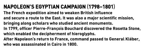 Klocki Wyprawa Napoleona do Egiptu 244 elementy Cobi Klocki