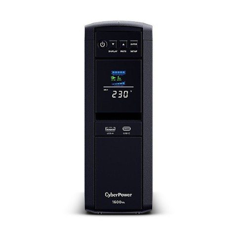 Zasilacz awaryjny UPS CP1600EPFCLCD 1600VA/1000W AVR/LCD/6xSchuko CyberPower