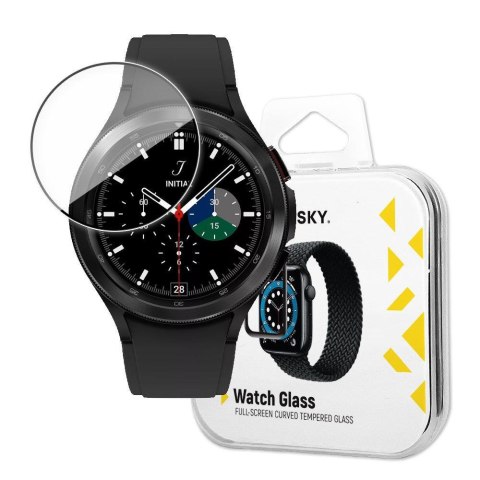 Hybrydowe szkło ochronne do Samsung Galaxy Watch 4/5 40mm czarny WOZINSKY