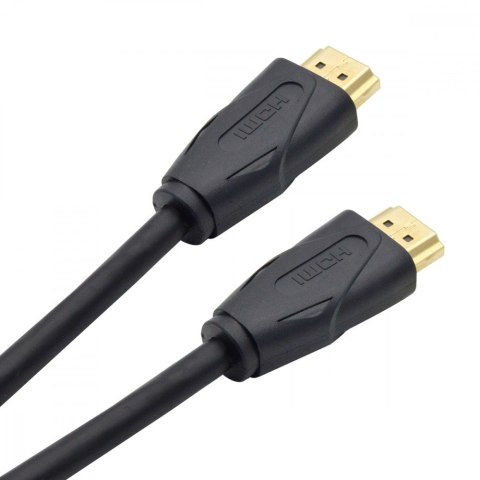 Kabel HDMI v2.0 15 m pozłacany TB
