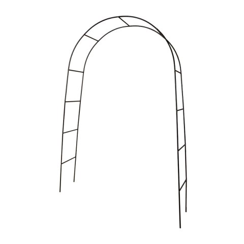 Pergola ogrodowa LUARO łuk uchwyt na róże kwiaty bluszcz pnącza metalowa 240 x 140 cm Kik Sp. z o. o. Sp. k.