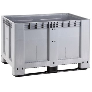 Skrzyniopaleta skrzynia kontener 610L z paletą i pokrywą 120x100x76 cm UN ADR Europlast Austria