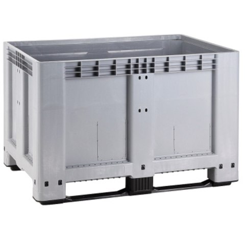 Skrzyniopaleta skrzynia kontener 610L z paletą i pokrywą 120x100x76 cm UN ADR Europlast Austria