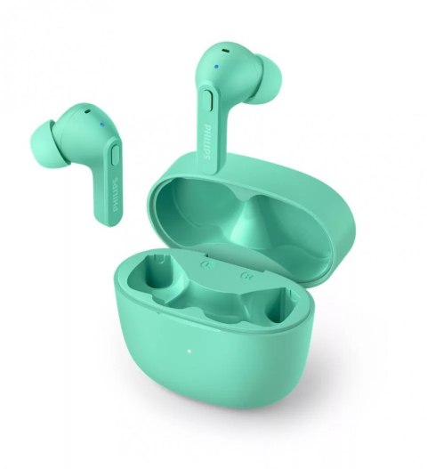 Słuchawki bezprzewodowe TAT2206GR zielone Philips