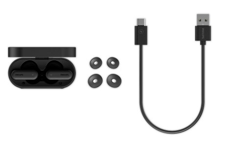 Słuchawki bezprzewodowe TAT6000BK/00 Philips