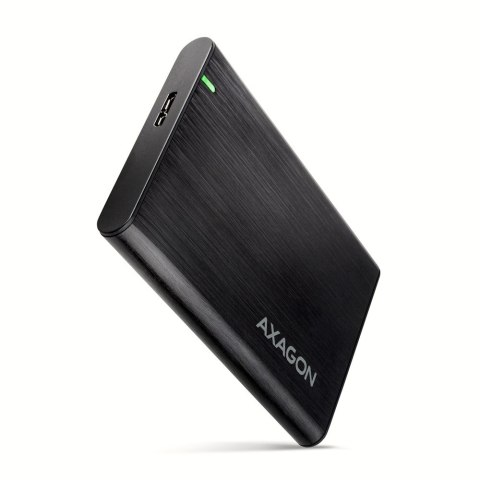 EE25-A6M Bezśrubowa aluminiowa obudowa zewnętrzna USB 3.2 Gen 1 - SATA 6G dla 2.5" SSD/HDD AXAGON