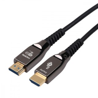 Kabel HDMI v2.1 pozłacany 20m TB
