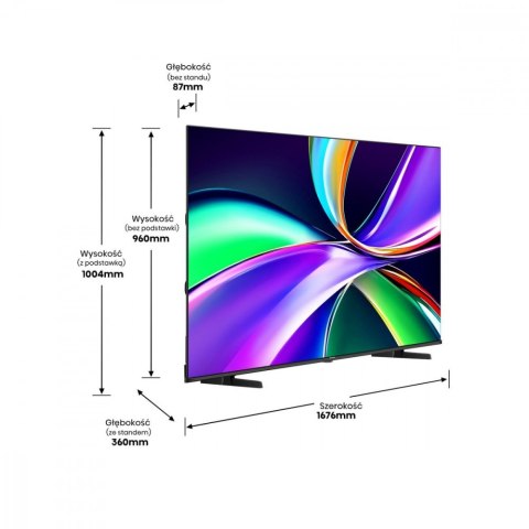 Telewizor QLED 75 cali 75E7Q Hisense