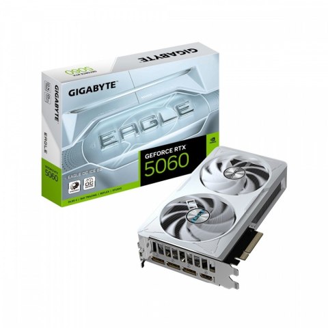 Karta graficzna GeForce RTX 5060 EAGLE OC ICE 8G GDDR7 3DP/HDMI Gigabyte
