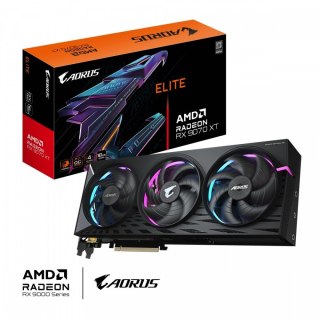 Karta graficzna Radeon RX 9070 XT AORUS ELITE 16GB GDDR6 256bit DP/HDMI Gigabyte