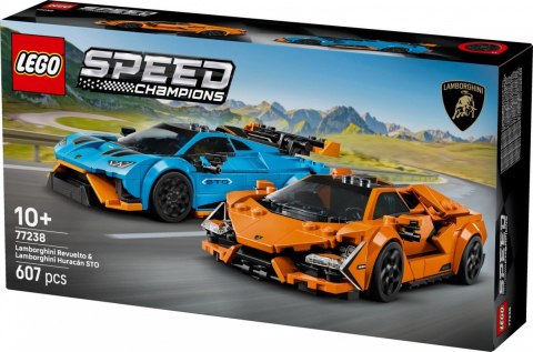 Klocki Speed Champions 77238 Lamborghini Revuelto i Huracan STO LEGO