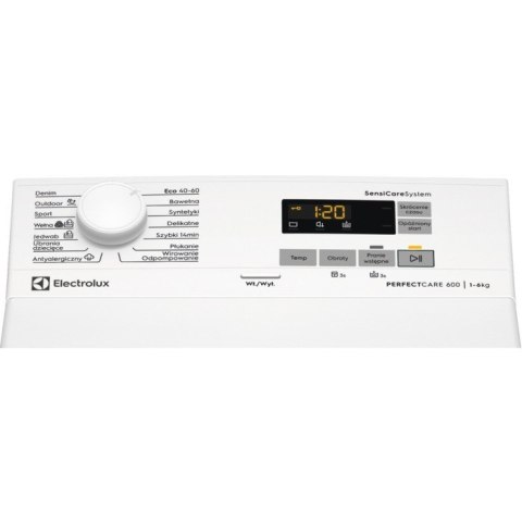 Pralka EW6TN5261FP top Electrolux