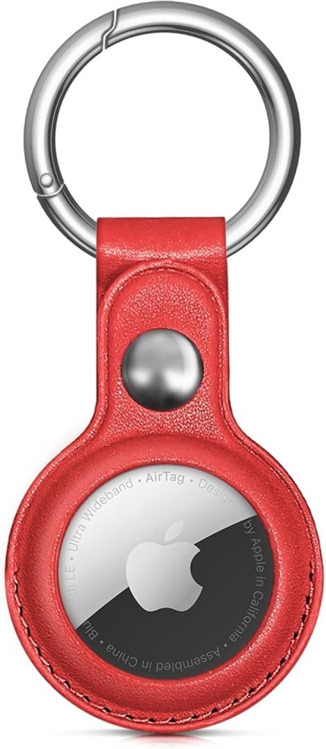 Etui do lokalizatora Apple AirTag z ekoskóry - 4 szt. HURTEL