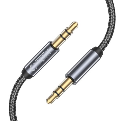 Kabel przewód audio AUX mini jack 3.5mm 1.5m - czarny Tech-Protect