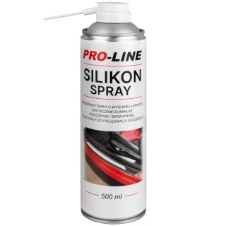 Silikon smar w sprayu do pielegnacji uszczelek PRO-LINE 500ml PRO-LINE