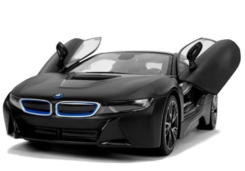 Auto R/C BMW i8 Rastar 1:14 Czarny Drzwi Automatyczne Rastar