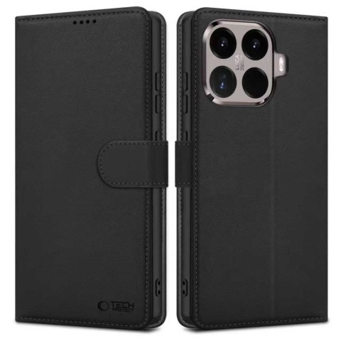 Etui pokrowiec z klapką do Xiaomi 15T Pro Wallet - czarne Tech-Protect