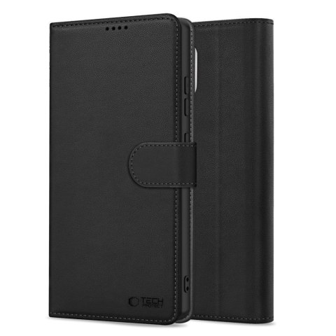 Etui pokrowiec z klapką do Xiaomi 15T Pro Wallet - czarne Tech-Protect