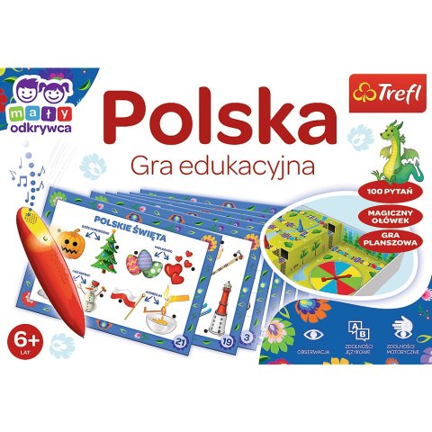 Gra Edukacyjna Magiczny ołówek Polska Trefl 02114 Trefl Gry