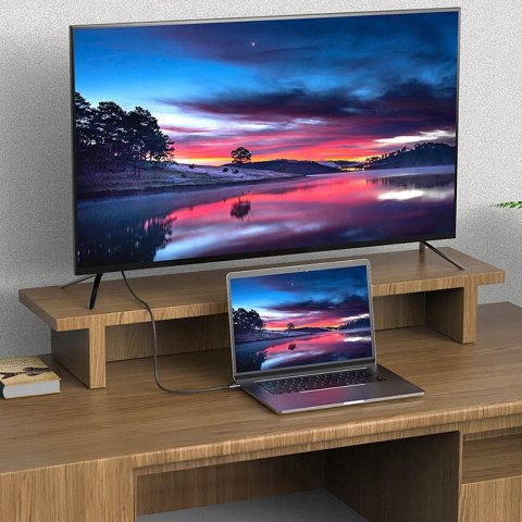 Kabel przewód USB-C PD 240W 8K 40Gbps 2m - szary Tech-Protect