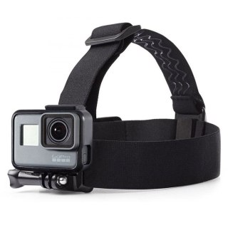 Opaska na głowę do kamery sportowej GoPro DJI GA100 Head Moun - czarna Tech-Protect