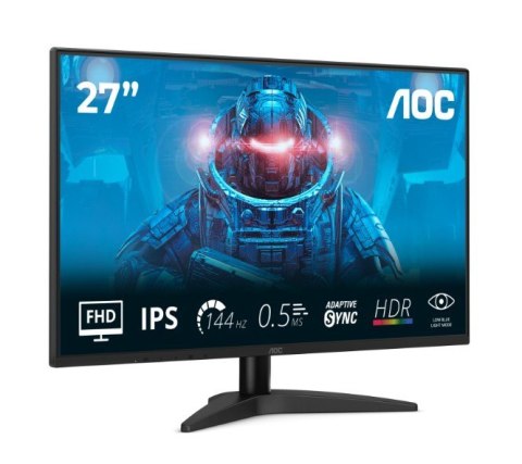 Monitor 27B36X 27 cali IPS 144Hz HDMI DP AOC