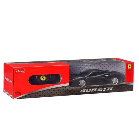 Auto RC Rastar 1:24 Ferrari 488 GTB Czarne Rastar