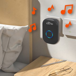 Bezprzewodowy dzwonek kinetyczny KINETIC DOORBELL MT5701 Media-Tech