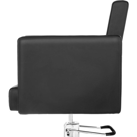 Fotel fryzjerski barberski kosmetyczny z podnóżkiem Physa BEDFORD - czarny Physa