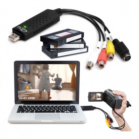 MT4169 Rejestrator/Grabber AUDIO/VIDEO NP. Z VHS Media-Tech