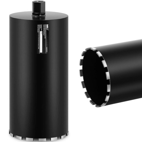 Wiertło diamentowe koronowe do betonu kamienia 1 1/4'' dł. 400 mm śr. 200 mm MSW
