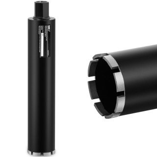 Wiertło diamentowe koronowe do betonu kamienia 1 1/4'' dł. 400 mm śr. 83 mm MSW