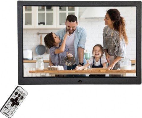 Ramka na zdjęcia cyfrowa SDF 1571 BK Ramka Foto 15 cali Sencor