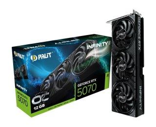 Karta graficzna GeForce RTX 5070 INFINITY 3 OC 12GB GDDR7 192bit Palit