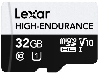 Karta microSD High Endurance 32GB C10 A1 U1 V10 100/30MB/s Lexar