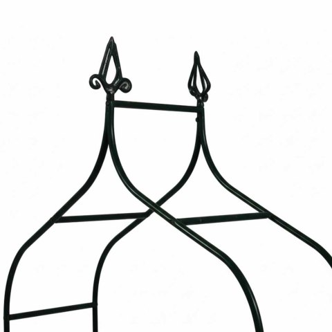 Pergola ogrodowa LUARO metalowa łuk z grotami na róże kwiaty pnącza 265 cm Kik Sp. z o. o. Sp. k.