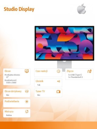 Studio Display - Standard Glass - Podstawka z regulacją pochylenia Apple