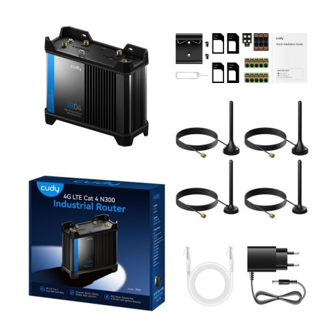 Router IR04 4G LTE Cat4 Industrial Router Cudy