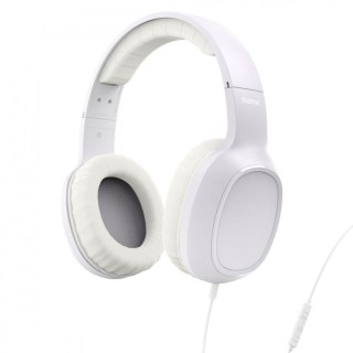 Słuchawki nauszne Fun C z mikrofonem białe Hama