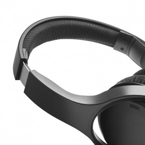 Słuchawki nauszne przewodowe TV czarne Hama