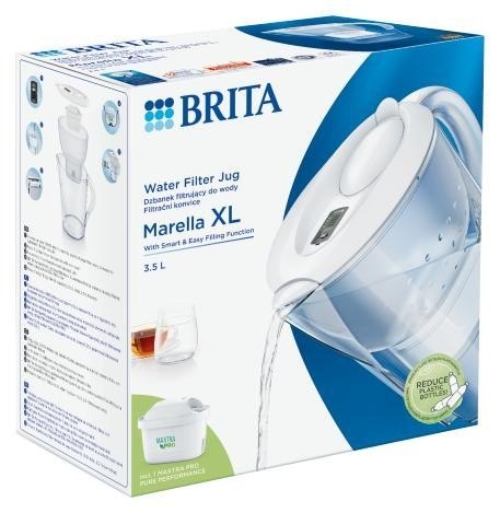 Dzbanek filtrujący 3,5l Marella XL Maxtra PRO Pure Performance biały Brita