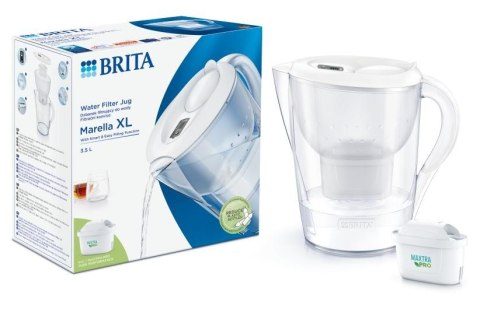 Dzbanek filtrujący 3,5l Marella XL Maxtra PRO Pure Performance biały Brita