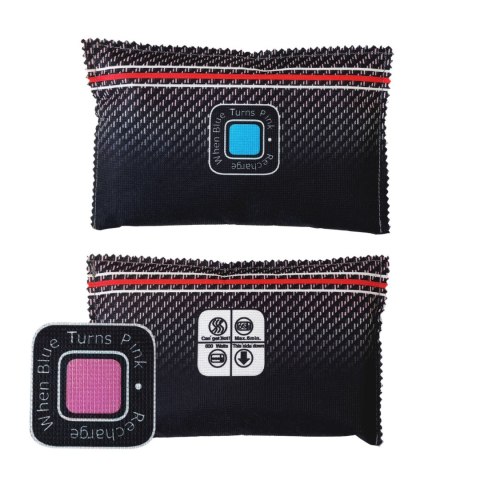 Pochłaniacz wilgoci i zapachów do samochodu auta 500g - czarny HURTEL