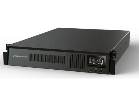 UPS On-Line 1000VA PF1 USB/RS232, LCD, 8x IEC OUT, Rack 19''/Tower PowerWalker